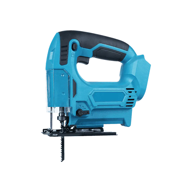 ZY9101 21V Lithium Jig Saw, variable speed cutting machine. Suitable for cutting wood and metal on fixed workbenches, with adjustable angle cutting capability.